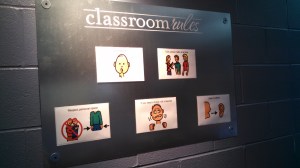 In His Image classroom rules