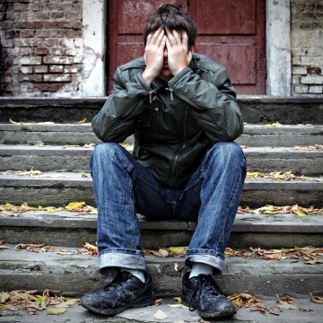 depressed teen